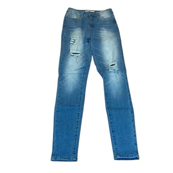 YMI Jeans, distressed, size 3 - Picture 1 of 8
